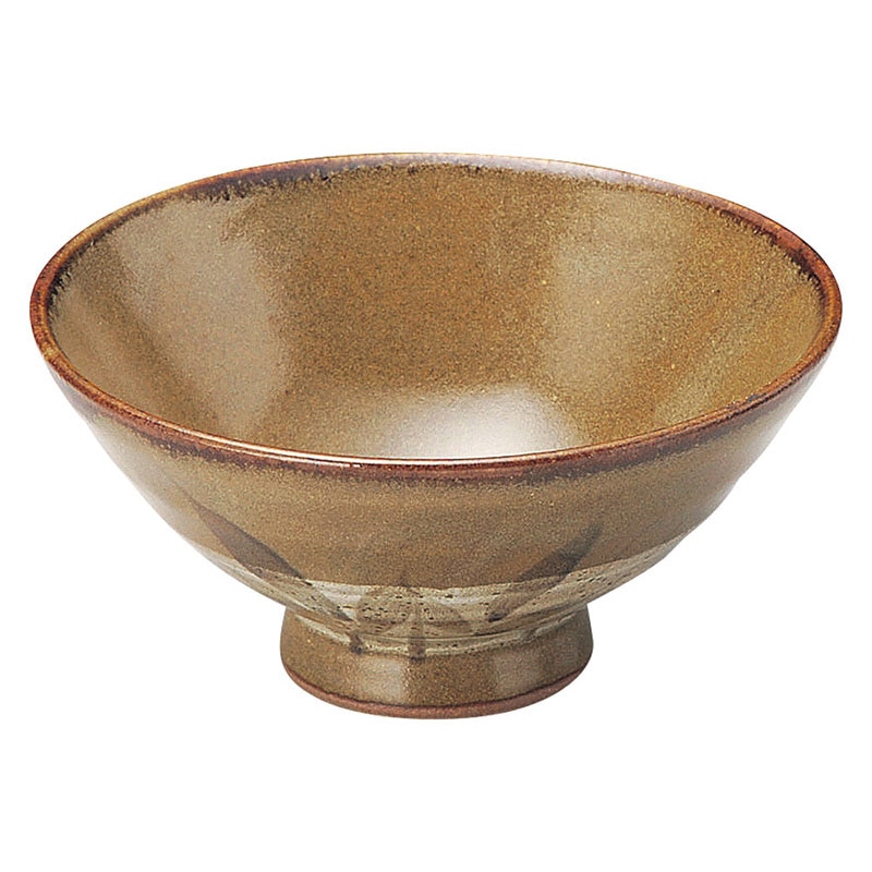 山万 49365-180 黄果鉄砂 茶碗 1個（ご注文単位1個）【直送品】