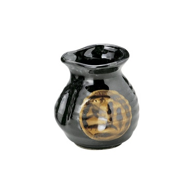 山万 50168-130 引出黒丸紋 1合そば徳利 1個（ご注文単位1個）【直送品】