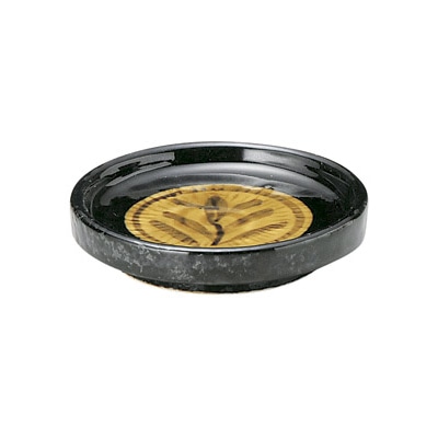 山万 50169-130 引出黒丸紋 切立3.0皿 1個（ご注文単位1個）【直送品】