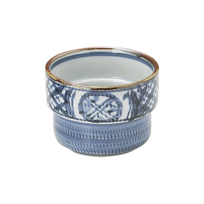 山万 50144-130 古染間取丸紋 そば千代久 1個（ご注文単位1個）【直送品】