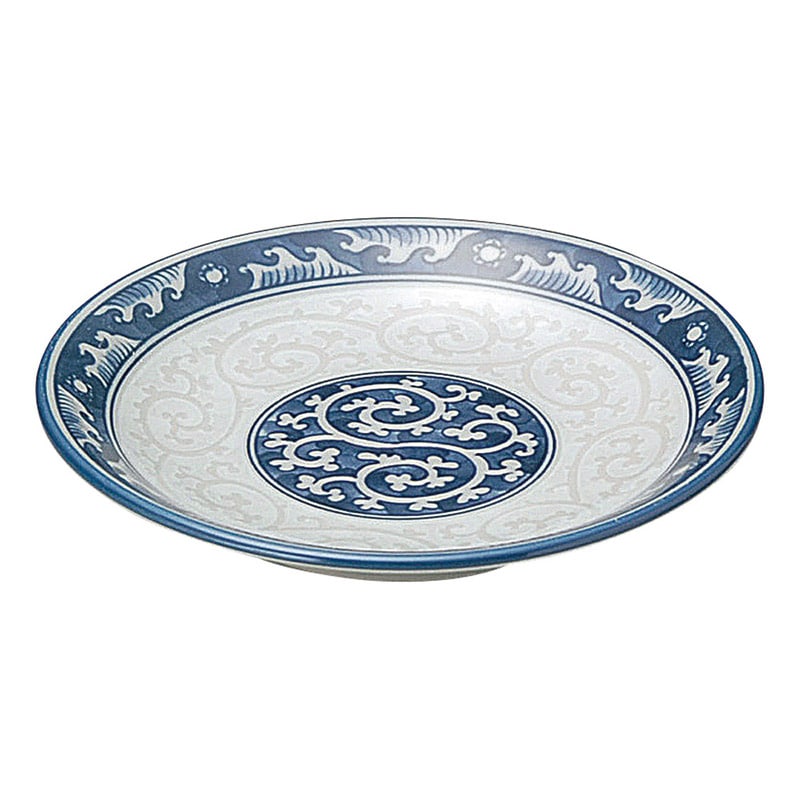 山万 50102-570 波唐草 4.0皿 1個(ご注文単位1個)【直送品】