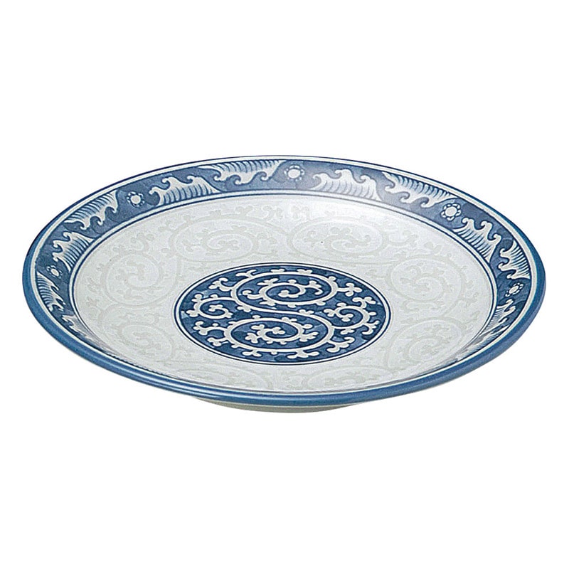 山万 50103-570 波唐草 4.5皿 1個（ご注文単位1個）【直送品】