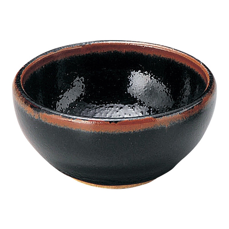 山万 48810-100 ゆず天目 丸千代久ボール 1個（ご注文単位1個）【直送品】