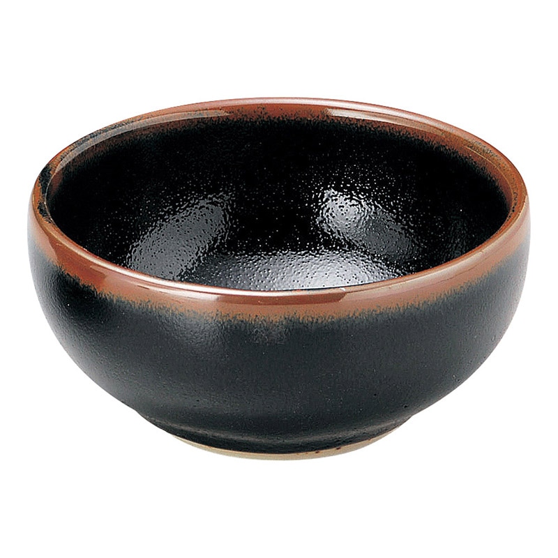 山万 48812-100 ゆず天目 4.5ボール 1個（ご注文単位1個）【直送品】