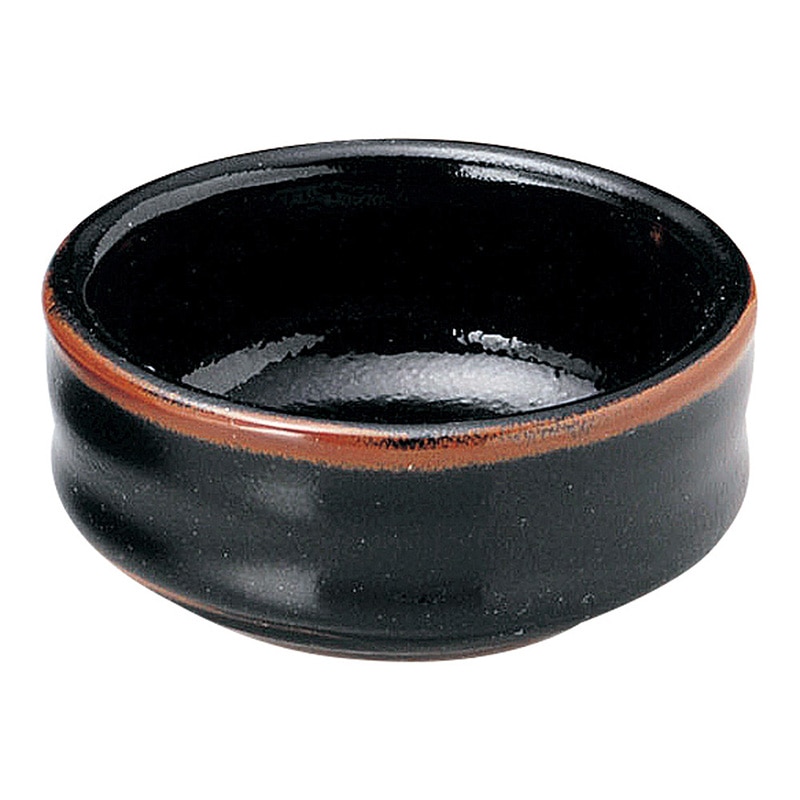 山万 48816-100 ゆず天目 2.8鉄鉢 1個（ご注文単位1個）【直送品】