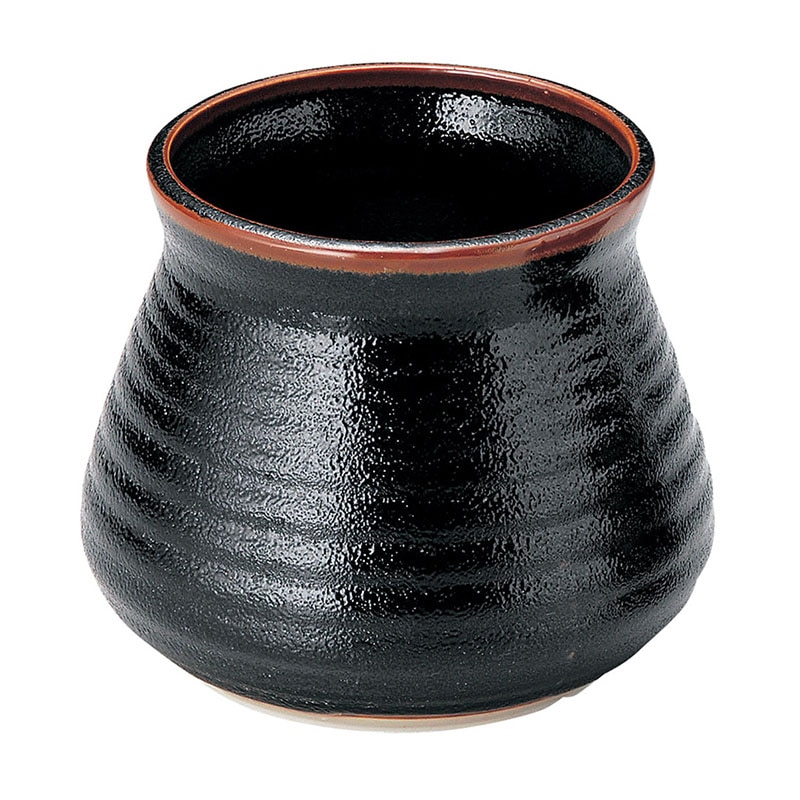 山万 48820-100 ゆず天目 ガラ入(大) 1個（ご注文単位1個）【直送品】