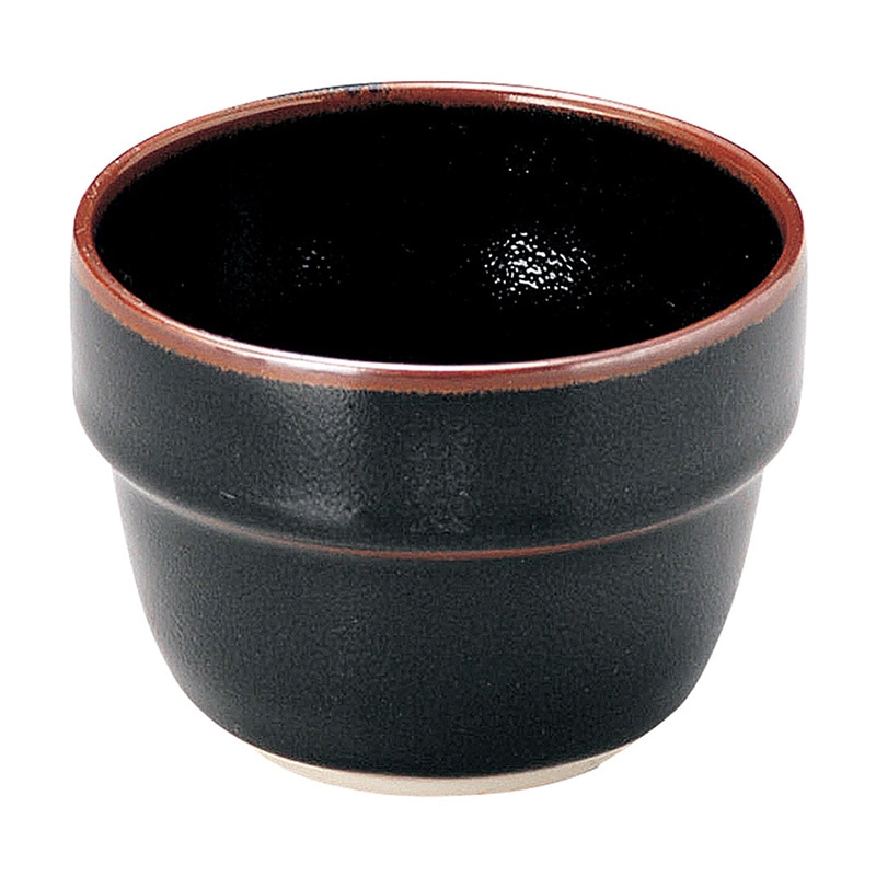 山万 48915-100 ゆず天目 段付そば千代久 1個（ご注文単位1個）【直送品】