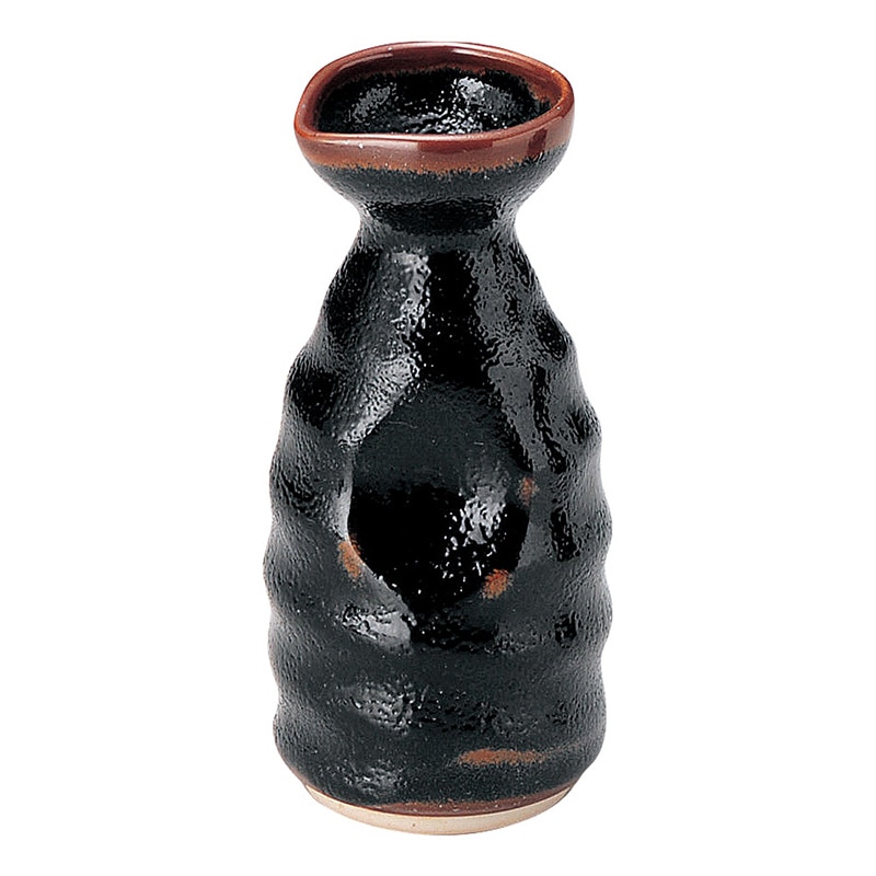 山万 48924-100 ゆず天目 一合酒徳利 1個（ご注文単位1個）【直送品】