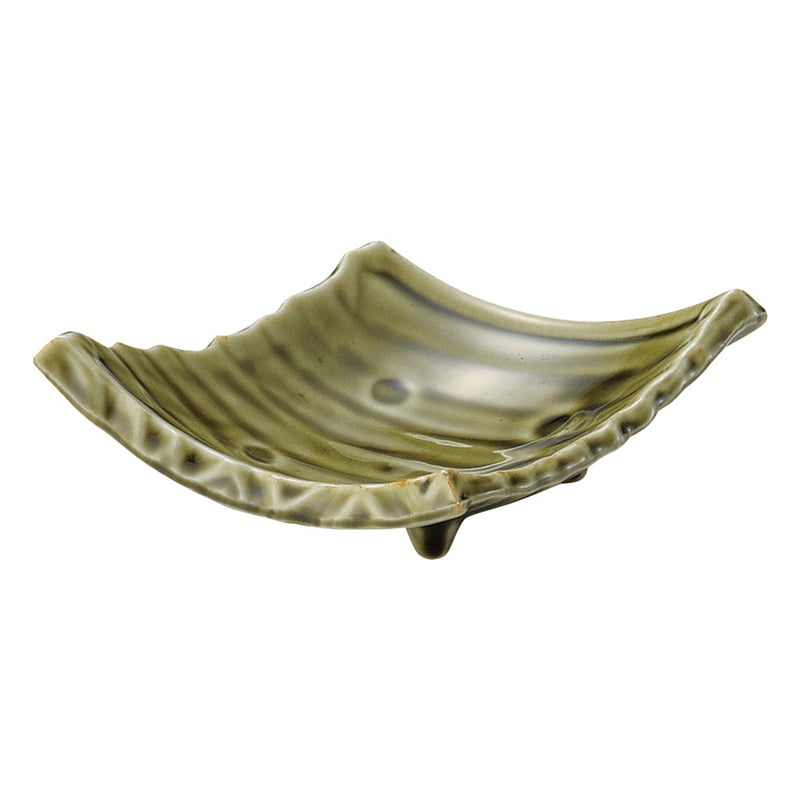 山万 49702-250 織部 瓦型千代久 1個（ご注文単位1個）【直送品】