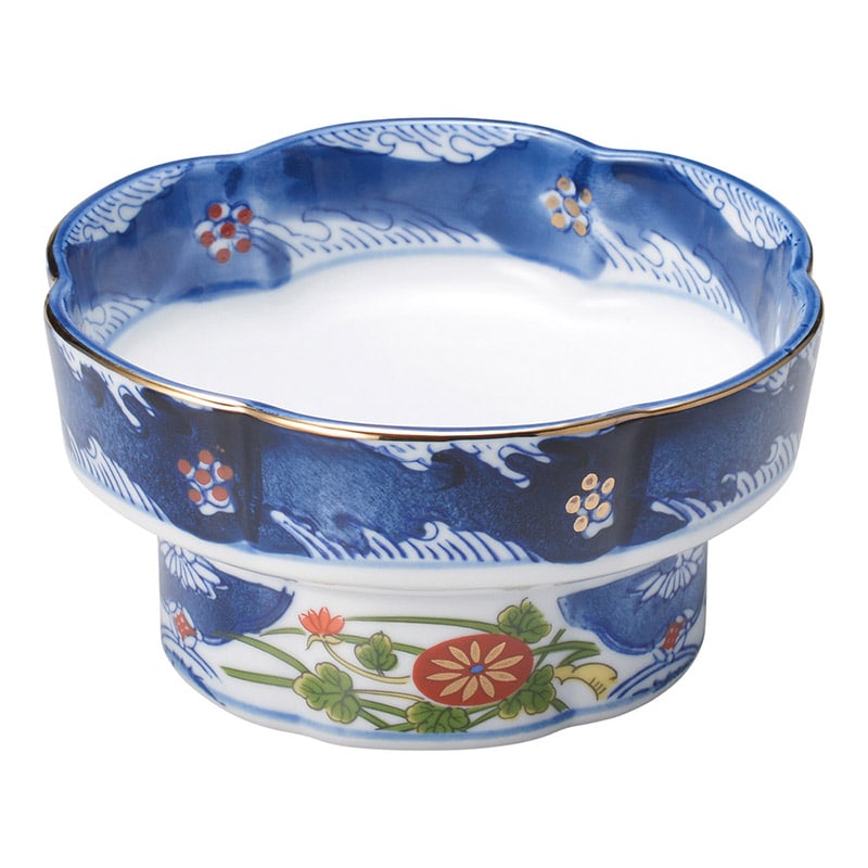 山万 50301-170 古伊万里 高台4.2小鉢 1個（ご注文単位1個）【直送品】