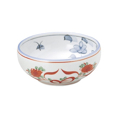 山万 50340-170 赤絵花 6.0サラダボール 1個（ご注文単位1個）【直送品】