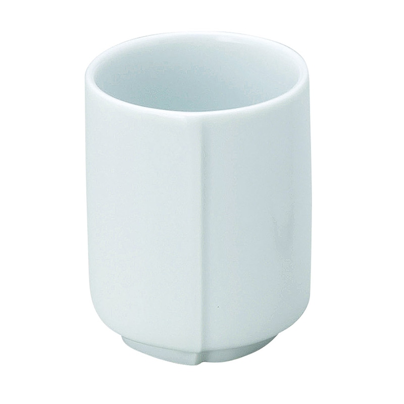 山万 49411-290 青白磁 手造風寿し湯呑(無印) 1個（ご注文単位1個）【直送品】