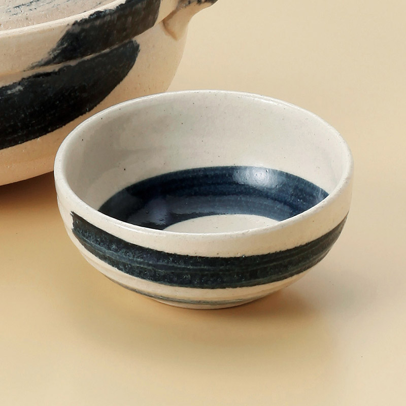 山万 52010-650 ゴスハケメ小鉢(萬古焼) 1個（ご注文単位1個）【直送品】