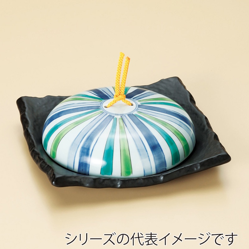 山万 53106-130 十草模様石目正角陶板鍋 大 蓋 1個（ご注文単位1個）【直送品】