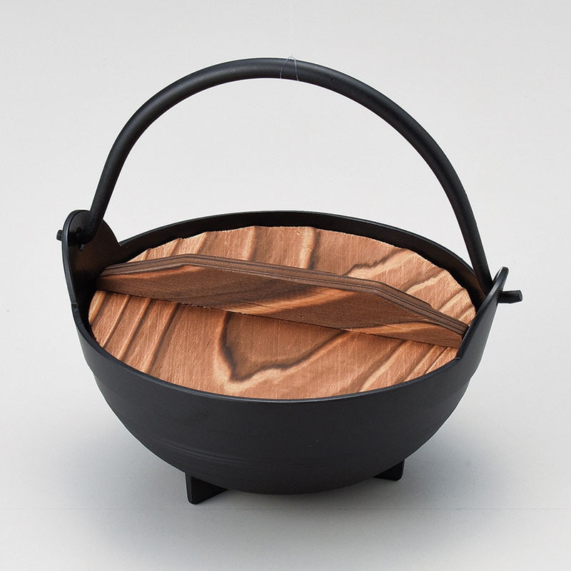 山万 53404-410 ふるさと鍋5号(段付(アルミ 1個（ご注文単位1個）【直送品】