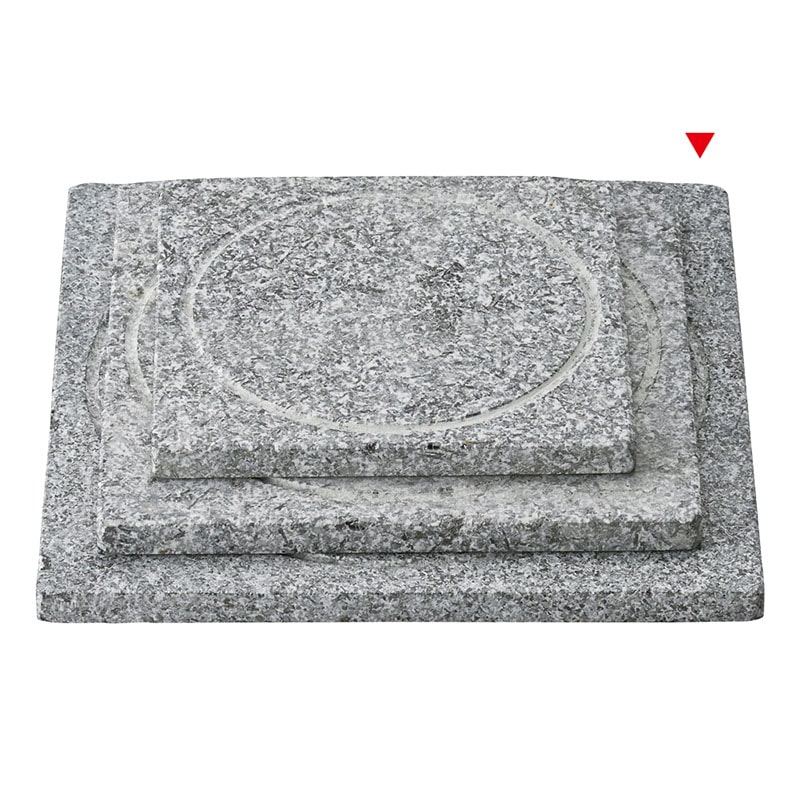 山万 53724-810 [石]18cm角石焼プレート 1個（ご注文単位1個）【直送品】