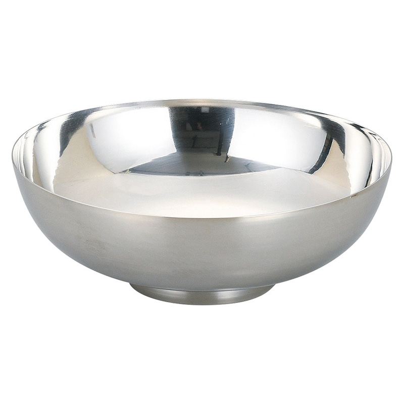 山万 53819-810 23cmステンレス 冷麺鉢 1個（ご注文単位1個）【直送品】
