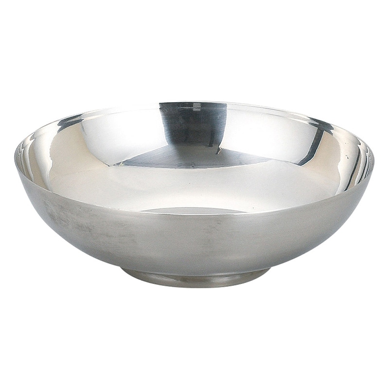 山万 53822-810 17.5cmステンレス 冷麺鉢 1個（ご注文単位1個）【直送品】