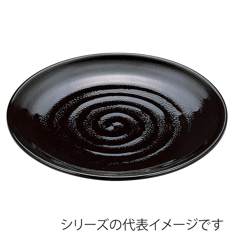 山万 53937-810 尺4神龍鉢 黒パール(全面塗) 1個（ご注文単位1個）【直送品】