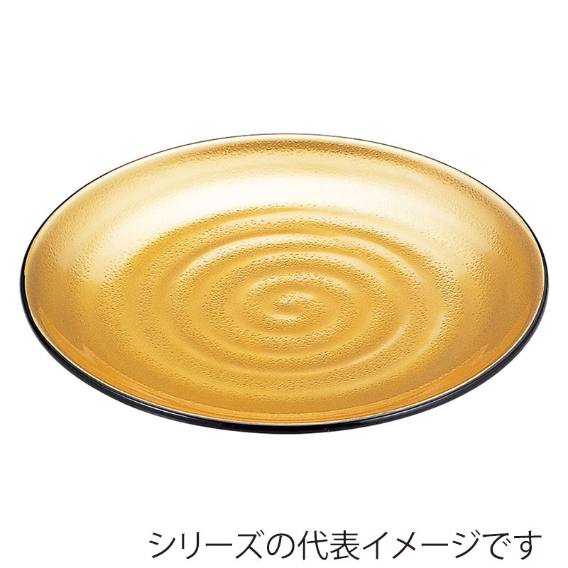 山万 53943-810 尺1神龍鉢 金粉蒔き(全面塗) 1個（ご注文単位1個）【直送品】