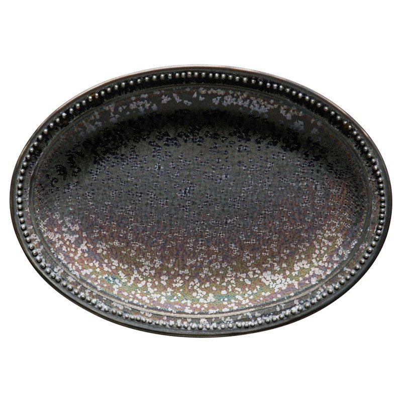 山万 54912-230 虹20cm楕円皿 1個（ご注文単位1個）【直送品】