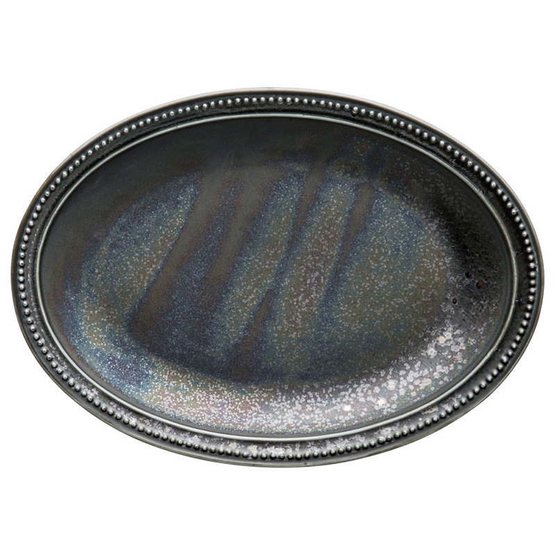 山万 54913-230 虹23cm楕円皿 1個（ご注文単位1個）【直送品】