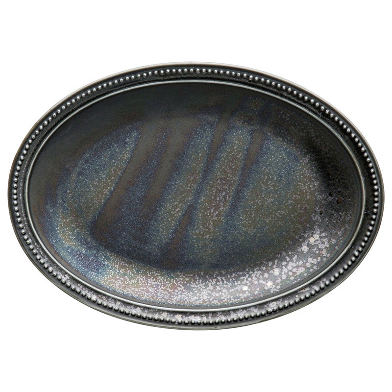 山万 54914-230 虹26cm楕円皿 1個（ご注文単位1個）【直送品】