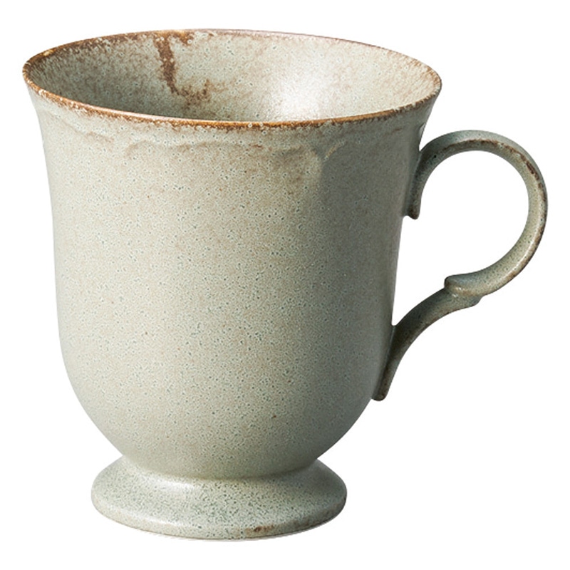 山万 55117-400 超軽量ラ・ポワールGY高台マグ 1個（ご注文単位1個）【直送品】