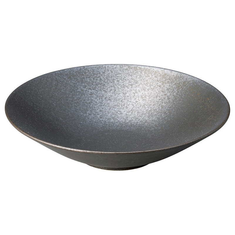 山万 55213-270 マットブラック20cmボウル 1個（ご注文単位1個）【直送品】