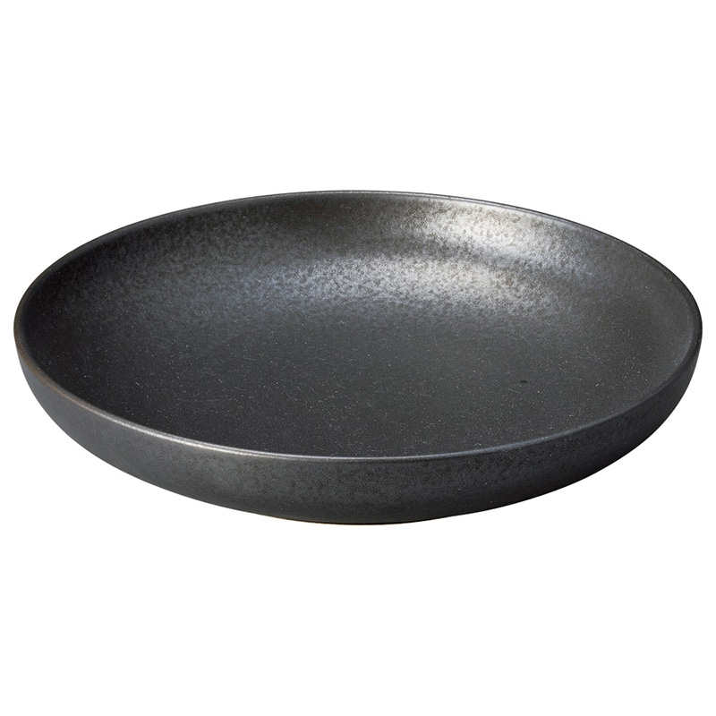 山万 55216-270 マットBK23cmフラットボウ 1個（ご注文単位1個）【直送品】