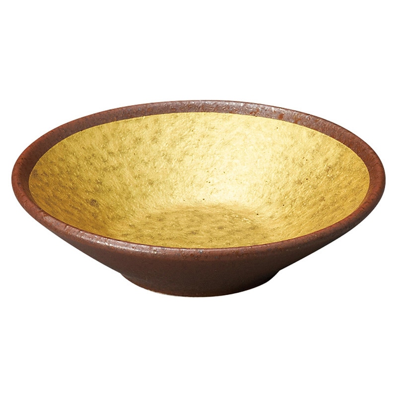 山万 56501-450 備前金溶彩3.8深皿 1個（ご注文単位1個）【直送品】