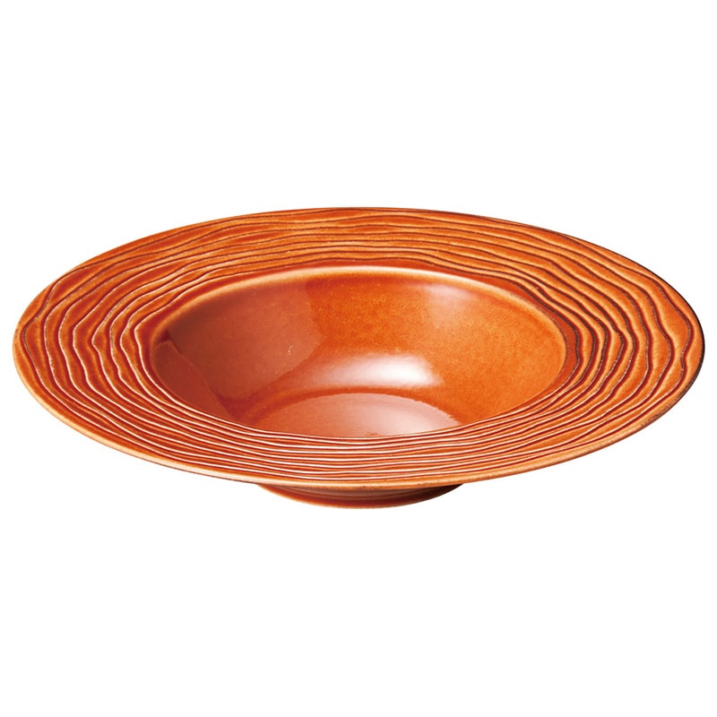 山万 55702-020 ウォールナット26.5cmディ 1個(ご注文単位1個)【直送品】