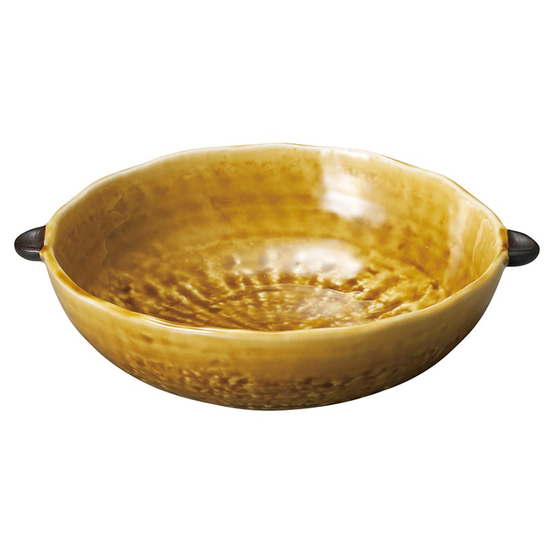 山万 55708-570 黄瀬戸耳付ボール 1個（ご注文単位1個）【直送品】