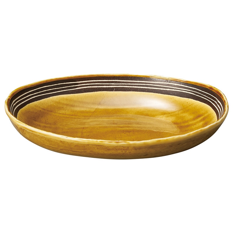 山万 55711-570 黄瀬戸ラインカレーパスタ 1個（ご注文単位1個）【直送品】