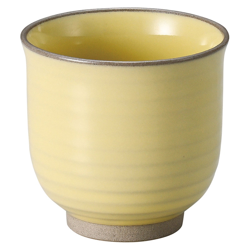 山万 58922-400 S-Cafe小湯呑(黄) 1個（ご注文単位1個）【直送品】