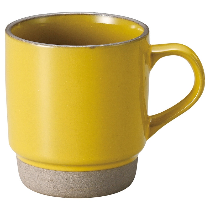 山万 59022-400 S-Cafeスタックマグ(黄) 1個（ご注文単位1個）【直送品】