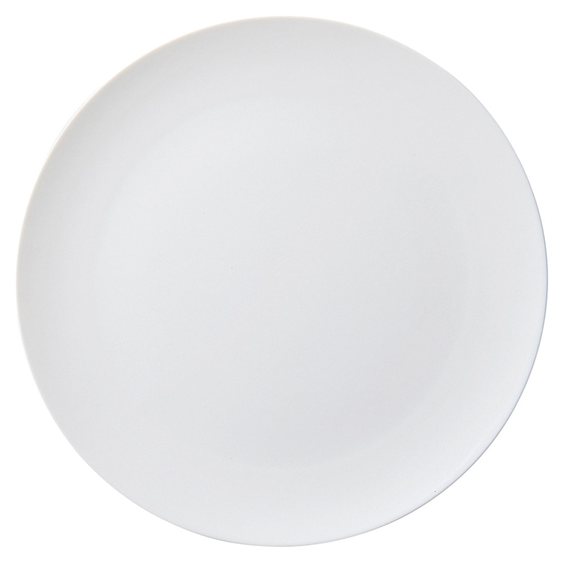 山万 57706-480 ビスクWHマット29cmフラッ 1個（ご注文単位1個）【直送品】