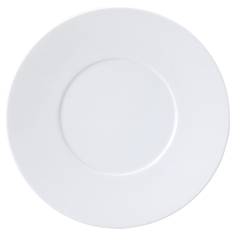 山万 57705-400 プレノ(特白磁)27cmディナ 1個(ご注文単位1個)【直送品】