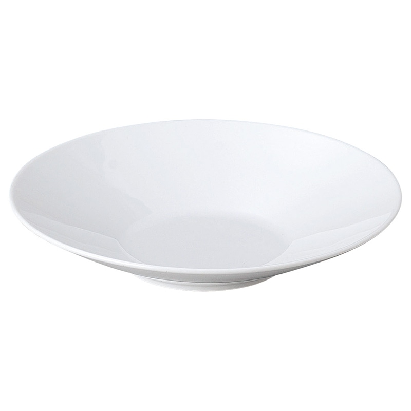 山万 57921-400 プレノ(特白磁)26cmパスタ 1個（ご注文単位1個）【直送品】