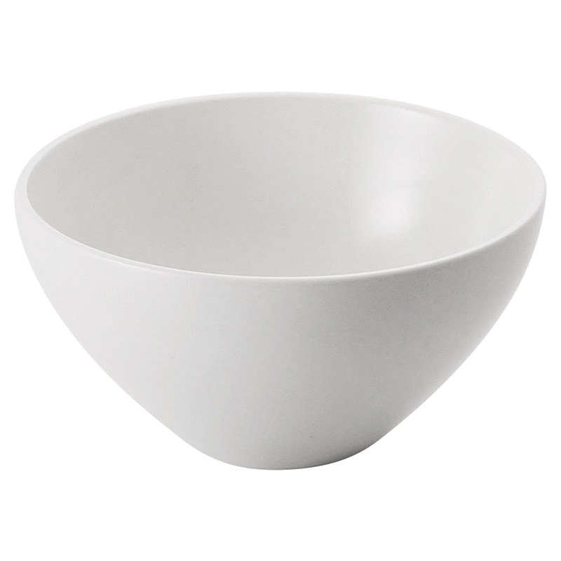 山万 58904-230 モダンホワイト深ボール(小) 1個（ご注文単位1個）【直送品】