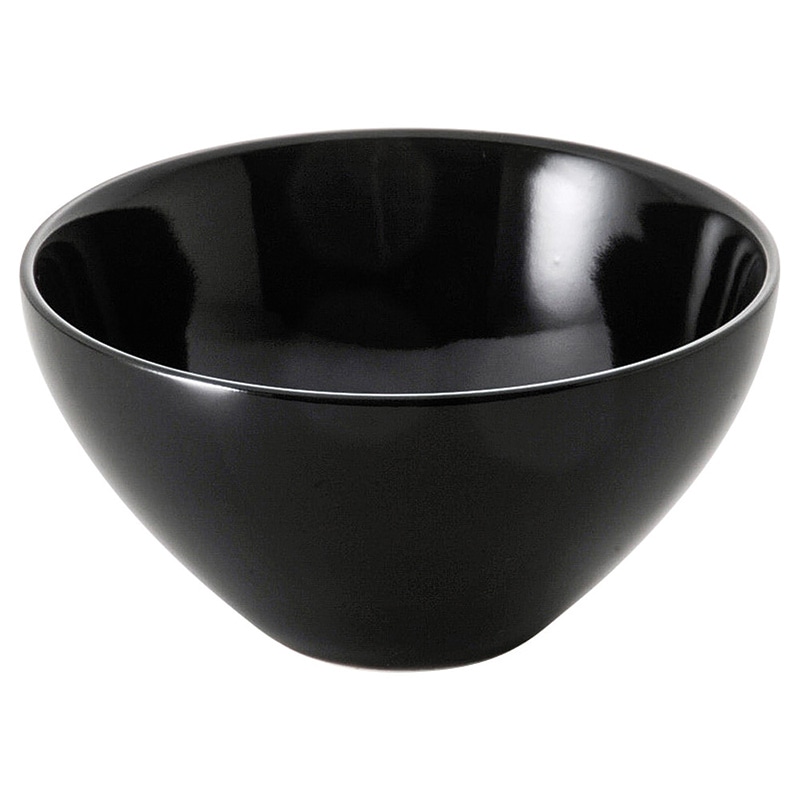 山万 58906-230 モダンブラック深ボール(小) 1個（ご注文単位1個）【直送品】