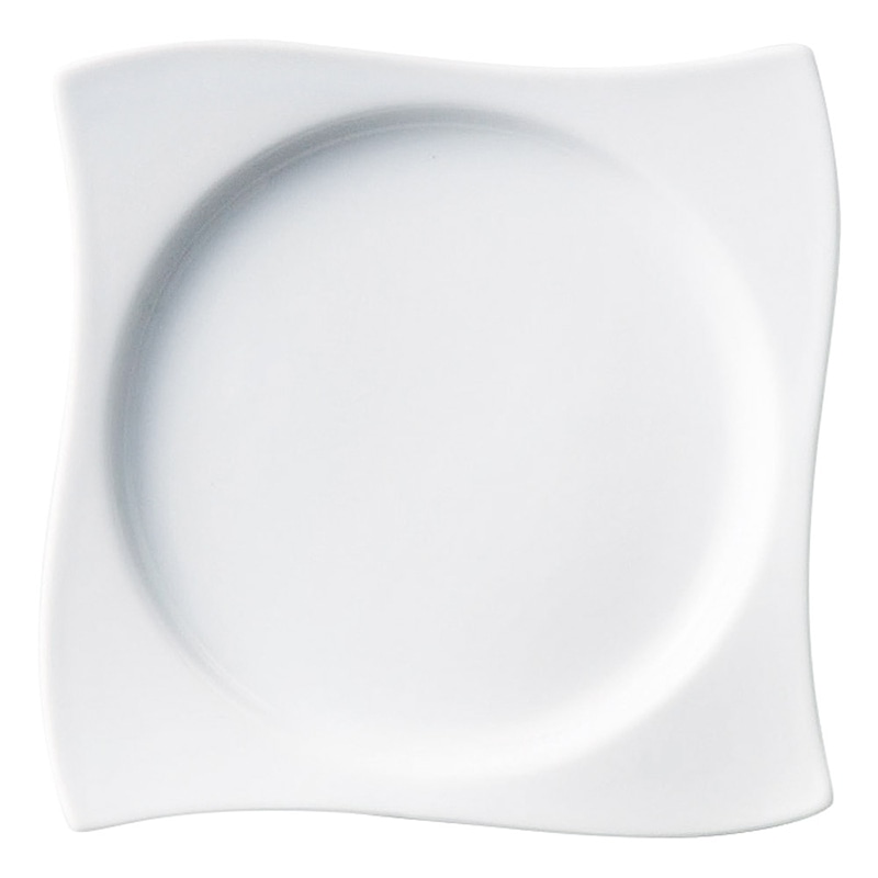 山万 58313-130 ウェーブ満月プレート7.5吋 1個（ご注文単位1個）【直送品】