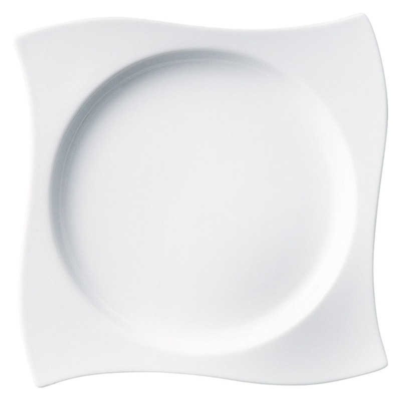 山万 58315-130 ウェーブ満月プレート9.5吋 1個（ご注文単位1個）【直送品】