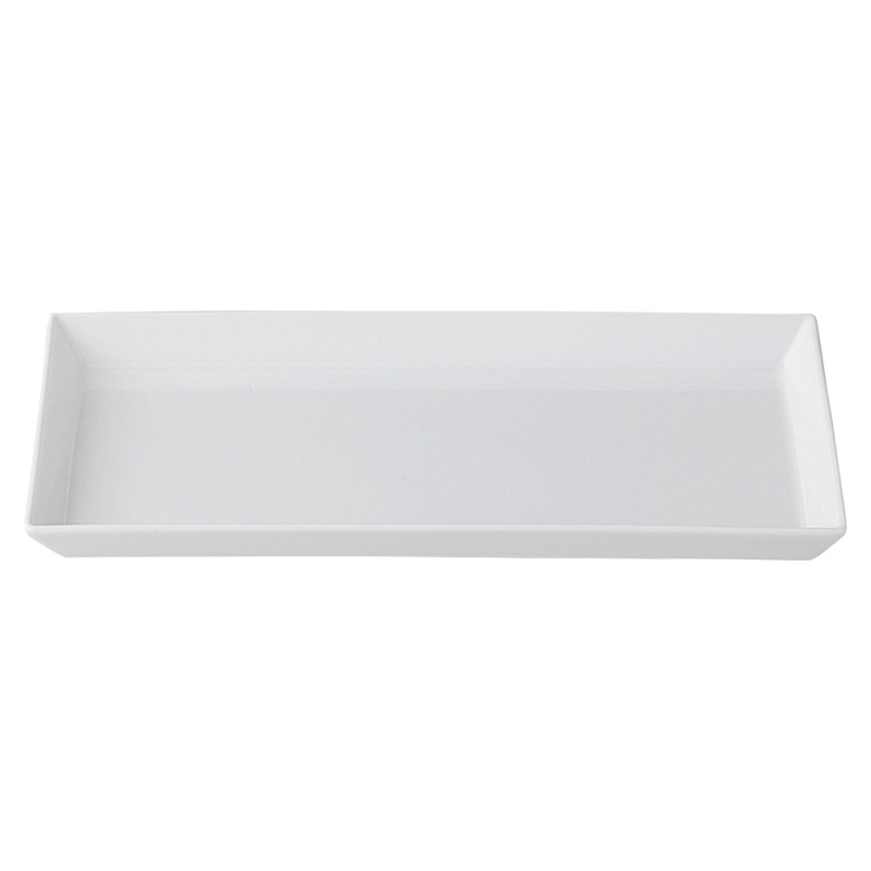 山万 58204-480 NY24cm長角皿(超軽量白磁 1個（ご注文単位1個）【直送品】