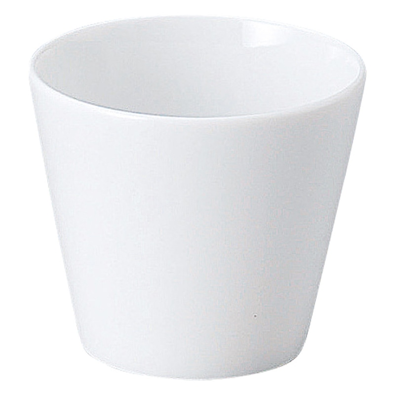 山万 59425-400 プレノ(特白磁)8cm切立ボー 1個（ご注文単位1個）【直送品】