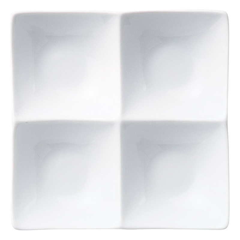 山万 59916-470 アペクス角鉢4P/WH 1個（ご注文単位1個）【直送品】