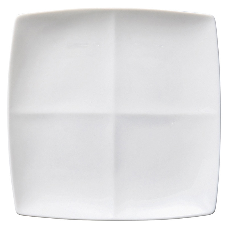 山万 60025-020 フリート白4プレート 1個（ご注文単位1個）【直送品】