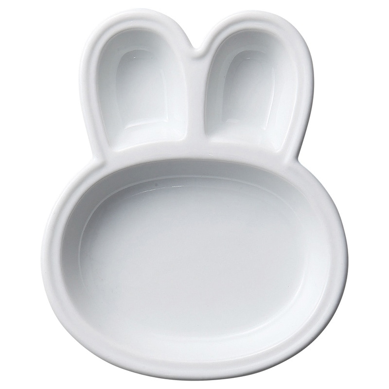 山万 60002-180 うさぎちゃんキッズプレート 1個（ご注文単位1個）【直送品】