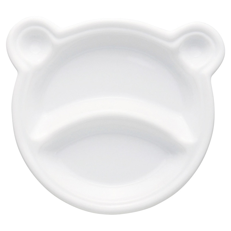 山万 60004-180 くまちゃんキッズプレート 1個（ご注文単位1個）【直送品】