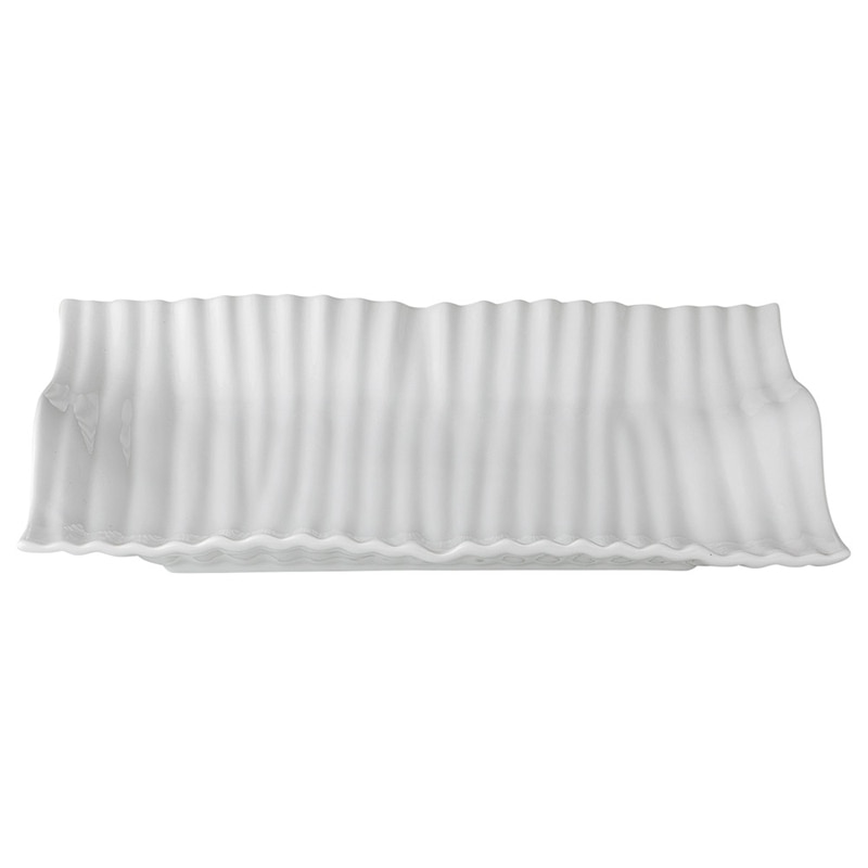 山万 59601-400 ユーロウェーブ40cm長角プレ 1個（ご注文単位1個）【直送品】